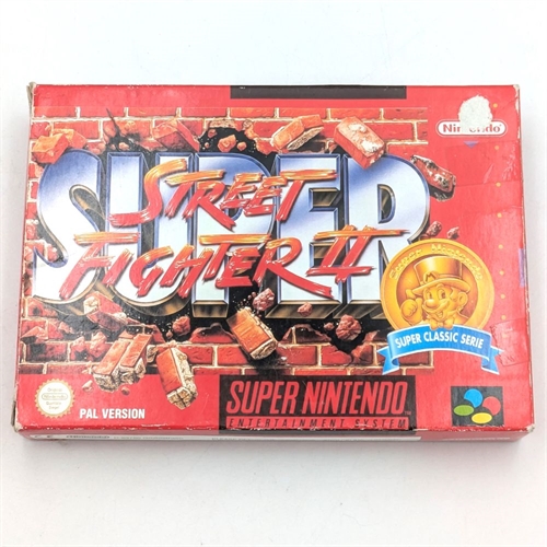 Super Street Fighter II - Nintendo Classics - Original Box - SNES Game (EUR) (ENG) (B Grade) (Used)
